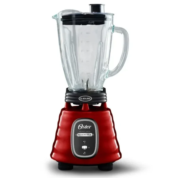 | Licuadora Oster Reversible | Vaso de Vidrio 1.5L | 1000W | Acople Metálico | Acero Inoxidable | - Image 2