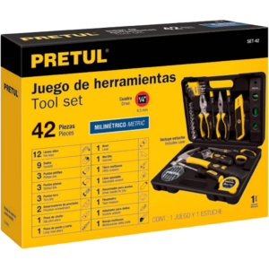 | Juego de herramientas | Pretul | 42 Pzs |