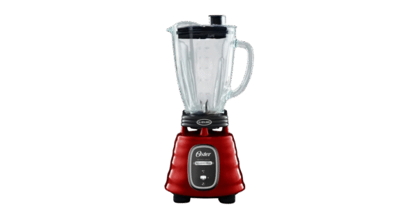 | Licuadora Oster Reversible | Vaso de Vidrio 1.5L | 1000W | Acople Metálico | Acero Inoxidable |