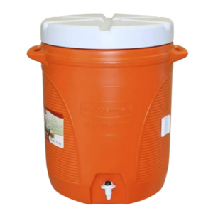 | Termo Cooler Con Válvula Despachadora | 10 Gal (37.9 L) | Rubbermaid | Color Naranja |