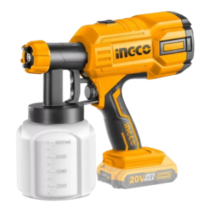 | Pistola Para Pintar Inalámbrica | 800 ML | 20 V | Ingco |