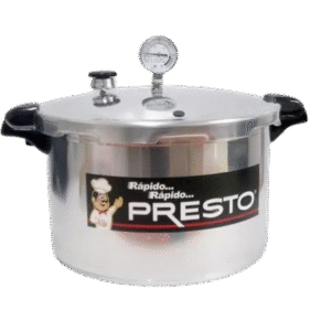 | Olla de Presión Presto | 15 Litros | Aluminio | Regulador de presión Automatico |