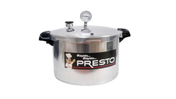 | Olla de Presión Presto | 15 Litros | Aluminio | Regulador de presión Automatico |