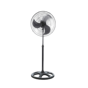 |Ventilador | 3 Velocidades | 18"| Silencioso | Negro/Cromo | Macilux |