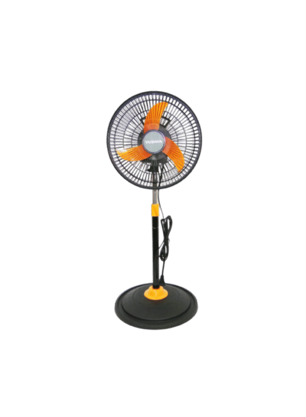 | Ventilador de Pedestal Oscilante | 10″ | 3 Velocidades | Altura Ajustable | Color: Azul | Yudha |