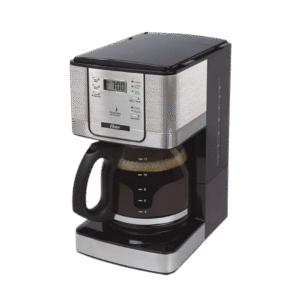 | Cafetera Oster | Programable | 12 Tazas | Acero Inoxidable con Filtro Permamente Lavable |