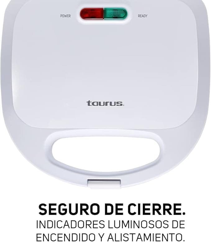 | taurus | sandwichera antiadherente | 2 sándwiches | compacta | | taurus | sandwichera antiadherente | 2 sándwiches | compacta |