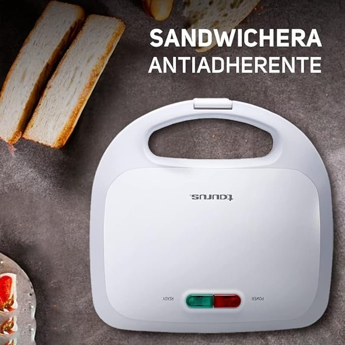 | taurus | sandwichera antiadherente | 2 sándwiches | compacta | | taurus | sandwichera antiadherente | 2 sándwiches | compacta |