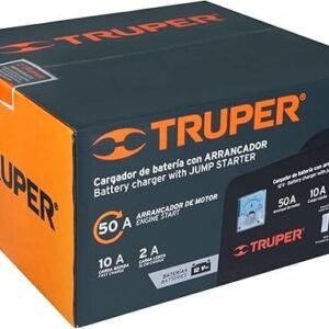 | cargador de batería arrancador | truper | 12 v, 50 a, amperímetro |