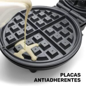 | taurus bÉlgica | wafflera | waffles de 16 cm de diámetro | indicadores luminosos| frío al tacto |