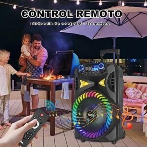 | bocina bluetooth | 12" | aek cyber |