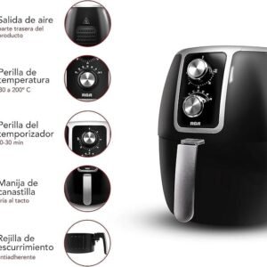 | freidora de aire | 2.6l | rca |