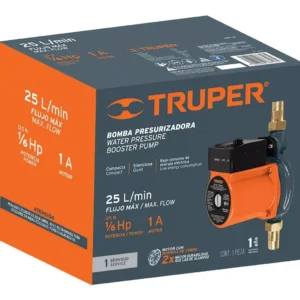 | bomba presurizadora 1/6 hp | truper | mod 14635 |