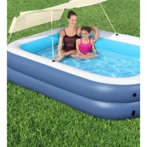| alberca inflable c/toldo | 2.54m | bestway | color azul |