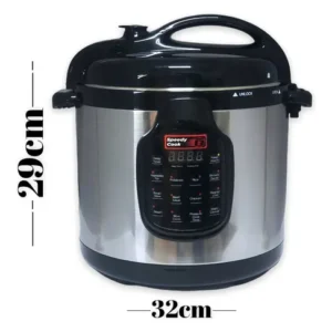| olla de presión digital | 5.7 l | 11 funciones | programable | acero inoxidable | speedy cook |