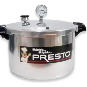 | olla de presión presto | 15 litros | aluminio | regulador de presión automatico |