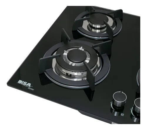 | parrilla empotrable| 4 quemadores | cristal templado negro | gas lp | disa | | parrilla empotrable| 4 quemadores | cristal templado negro | gas lp | disa |