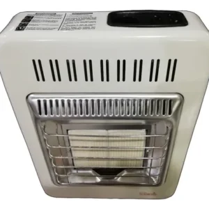 | calefactor fijo | 2 placas | gas l.p. | solmatic | beige |