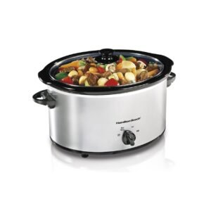 | olla de cocción lenta | 4.5 lb | cerámica, alta/baja/caliente | hamilton beach |