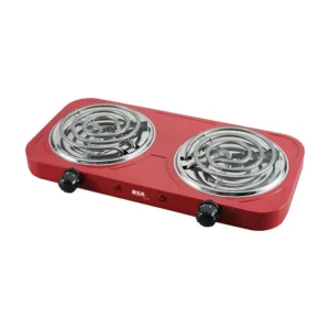 | disa home | parrilla eléctrica | 2 quemadores | rojo |