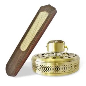 | ventilador de techo | 5 aspas | 52 pulgadas | macilux | dorado |