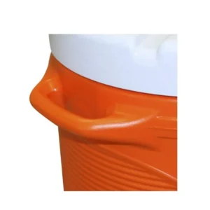 | termo cooler con válvula despachadora | 10 gal (37.9 l) | rubbermaid | color naranja |