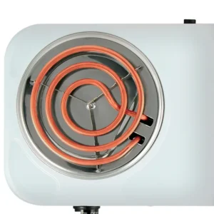 | disa home | parrilla eléctrica | 2 quemadores | blanco |