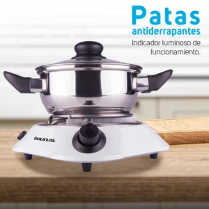 | taurus | parrilla eléctrica | 1 quemador | compacta |
